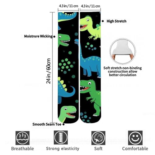Knee High Athletic Socks Tube Outdoor Sport Stockings Fashion Long Leg Socks3