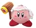 Little Buddy Official Kirby Adventure Hammer Kirby 6" Plush Doll