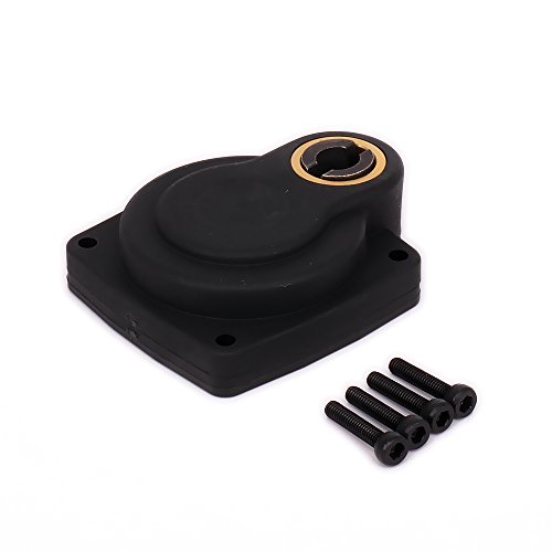 Racing Backplate Electric Starter Roto E-Start 28 Nitro Engine Back Cover T10048 11012 To Fit 12Mm One Way Bearing 1/8 Rc Model Hobby Car (Black) #TOP2