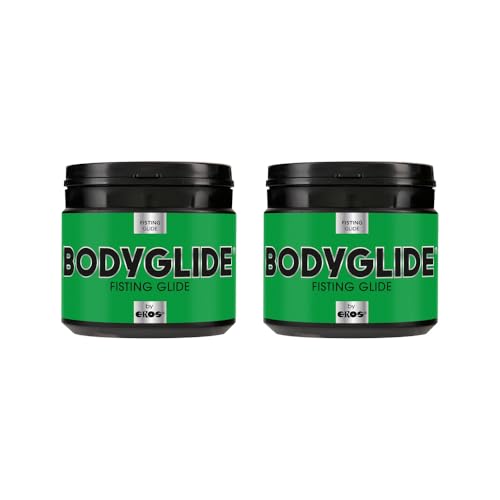 BODYGLIDE Fisting Glide für ein sicheres und entspanntes Hineingleiten & extrem langanhaltende Gleitfähigkeit - 2 x 500 ml