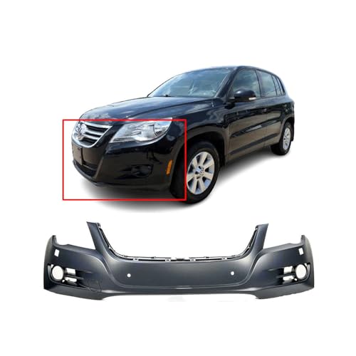 Image of FitParts Compatible with Volkswagen Tiguan 2009-2011 Front Bumper Cover