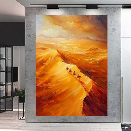 Tableau désert 50x70cm WODJEM déco murale encadrée - 3