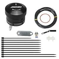 GIDIBII Kettenöl Motorrad, Kettenschmiergerät, Motorrad-Schmiersystem passend für Honda, Yamaha, Suzuki, Kawasaki (Schwarz)