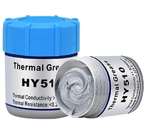 FEDUS Thermal Paste for CPU|Thermal Paste for Processor,CPU Thermal Paste, Thermal Paste for Heat Sink, Thermal Grease for CPU, Heat Sink Compound Silicon Conductive for PC CPU GPU Chipset Pack-10-10g