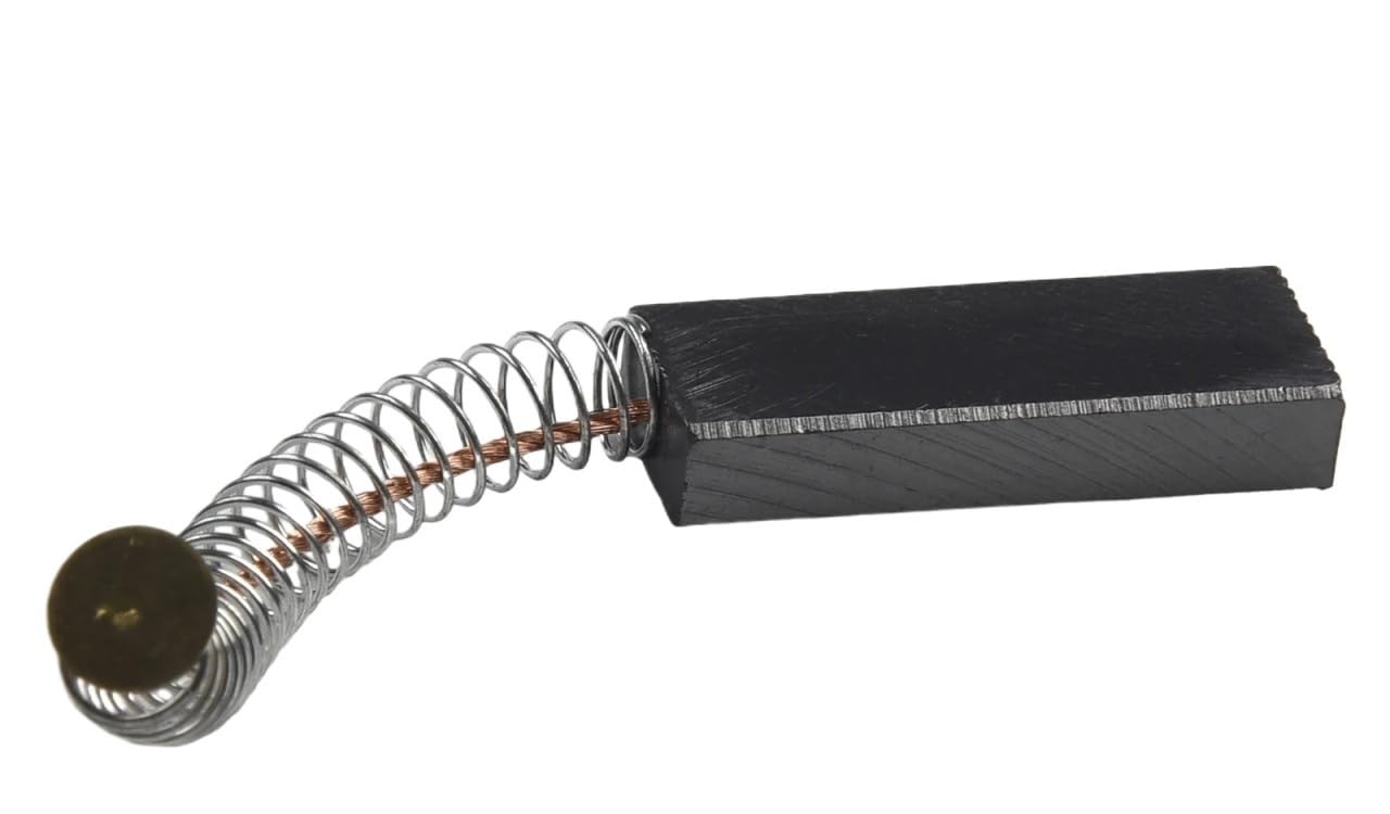 2 piezas de cepillo de carbono de 32 x 11 x 6 mm, pieza de reparación para motor de molino de diamantes de imitación, cepillo eléctrico de repuesto para motor de lavado eléctrico