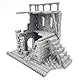 QP3D – Ruiniertes mittelalterliches Haus – Fantasiegebäude Terrain Landschaft für Tischplatte & RPG 28–32 mm Miniaturen Wargame Requisiten DnD D&D, 3D gedruckt und bemalbar