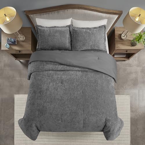 Humesiil Luxury Chenille King Comforter Set thumb #2