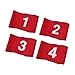 4Pcs Golf Target Flags Waterproof Nylon to 4 Training Putting Flag