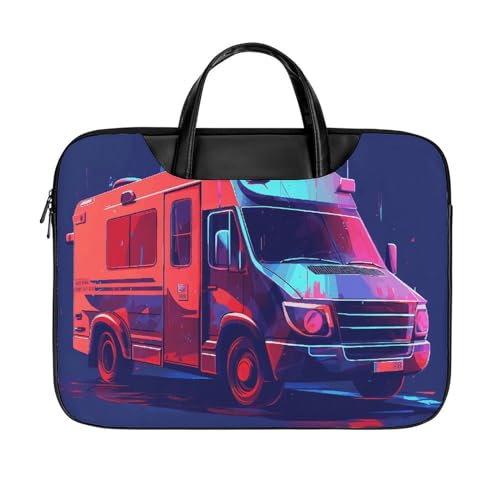 Bolso morado para laptop 17 pulgadas impermeable miniatura 1