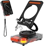 ANCwear Mobile Phone Stand with Wireless Bluetooth Speaker, Portable Desk Speaker with HD Sound, TF/microSD Card Slot, Compatible with iPhone/Galaxy, for Home & Outdoors, Gift for Men & Women