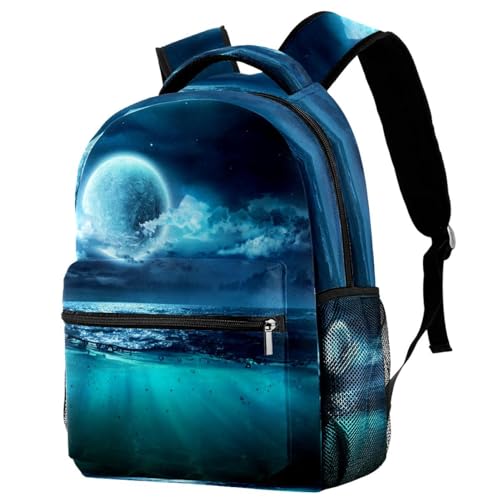 Sac à dos de voyage multicolore grand format 40cm pour adolescents et étudiants