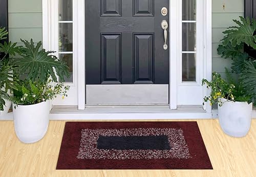 Image of Cotton Kitchen Doormat| Floor Mat | Door Mat| Anti-Slip, Soft,Washable, Printed, Designer, for Floor, Kitchen, Room Offices (120L X 40W & 60L X 40W Centimetre), Rectangular (Design-4)