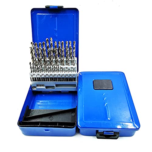 Forets en acier rapide HS-S 1-6 mm robustes pour un perçage précis de la matrice acier et du fer