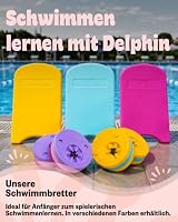 Delphin Schwimmscheiben – TÜV-geprüfte Schwimmscheiben für Kinder (1–8 J.) – Pannensicherer Auftrieb – Inkl. Sportbeutel & Abzeichen – Ansicht 9