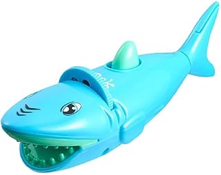 Slide Projector Torch Projection Light,Cute Shark Shape Torches Lamp Flashlight,32 Pictures Dinosaur Animal Space Educational Learning Projector Torch Toys for Xmas