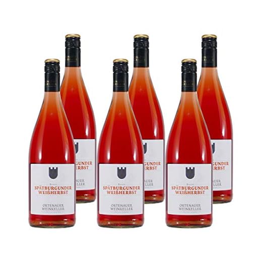 Spätburgunder Weißherbst Roséwein Baden -trocken- (6 x 1,0L)