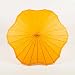 Quasimoon 32" Orange Paper Parasol Umbrella, Scallop Shaped by PaperLanternStore