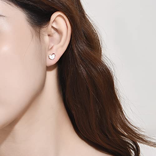 925 Sterling Silver Small Cute Animal Stud Earrings - Hypoallergenic for Daughter, Girlfriend or Girls4