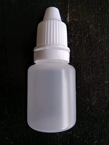 Image of dinojames 5ml Sealed Liquid Dropper Bottles with Cap and Inner - Pack of 100 Pcs. (For Homeopathic & Ayurvedic Use)