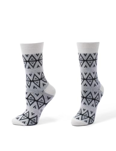 Image of HUE womens Crew Length Boot Socks, 2 Pair Pack