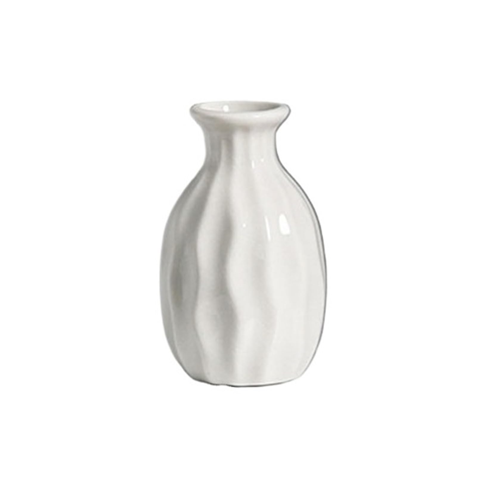Mini Vase Flower Vase Hydroponics Vases Creative Room Decor Mini Plant Bottle Pots Desktop Ornament Craft(7.7x4.5x2.5cm-04)