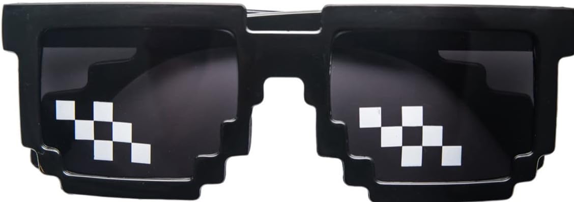 Thug Life Glasses Deal With It MLG Pixel Sunglasses Liberia Ubuy