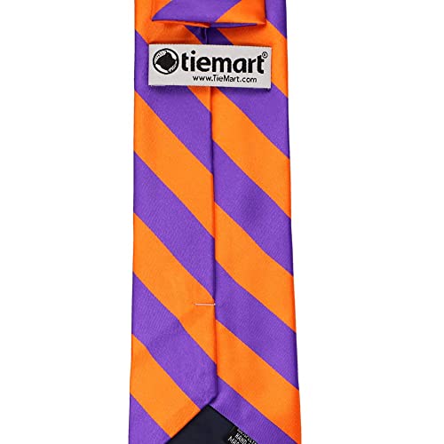Image of tiemart Men's Striped Tie Standard Length