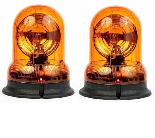 Gyrophare orange rotatif H1 pour résoudre le manque de visibilité de nuit sur vos remorques