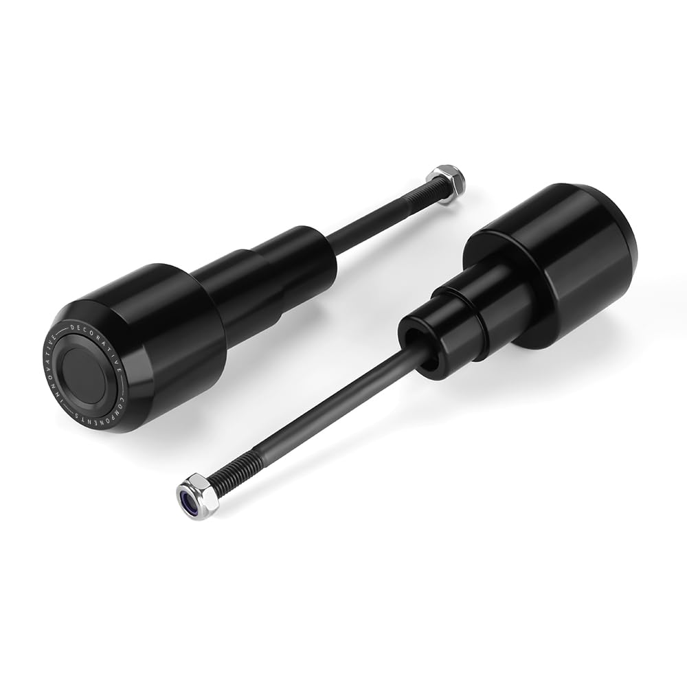 Modeer Sturzpads Für K.awasaki Z650 Ninja 650 2017~2024 Motorrad rahmen Slider Antikollisions-Fallschutz Crashpads z 650 ninja650 Zubehör (Schwarz)
