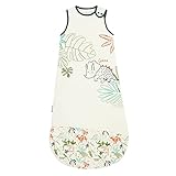 Coton Petit Béguin - Gigoteuse d\'hiver en Velours Contenant du Coton Bio Mini Dino - Taille - 0/6 Mois (Long. 75cm)