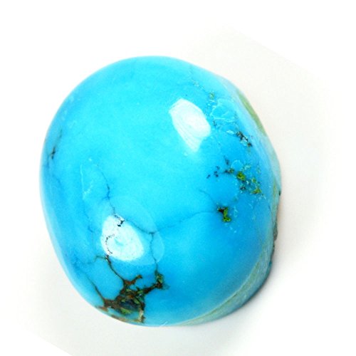 Gemsonclick Piedra turquesa de 7,5 quilates original natural ovalada Cover