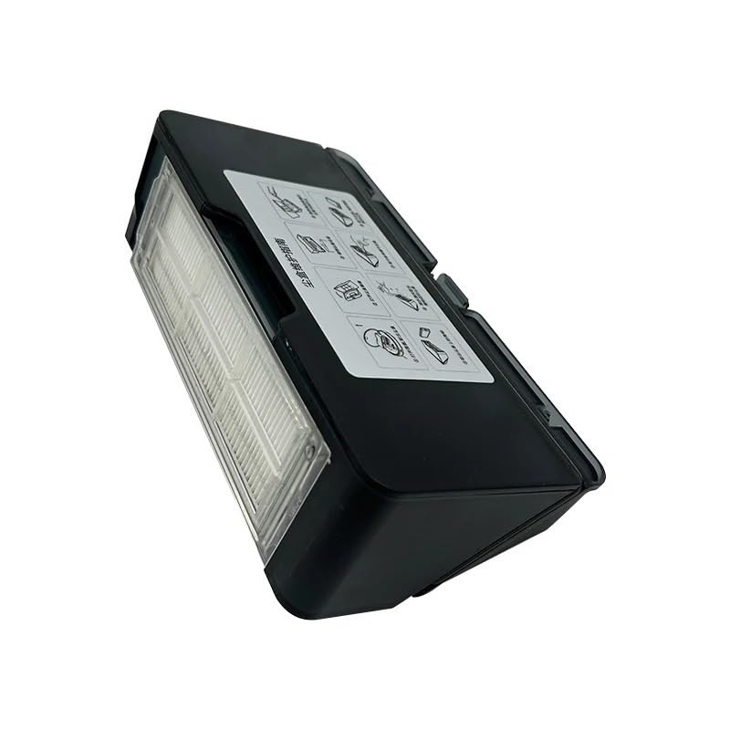 Vacuum Cleaner Dust Collection Box, Compatible for Mi Home, Mop P Pro 2S STYTJ02YM 3C S10 B106GL B06CN MVXVC01-JG VioMi V2 Pro V-RVCLM21B V3(Black with Filter)