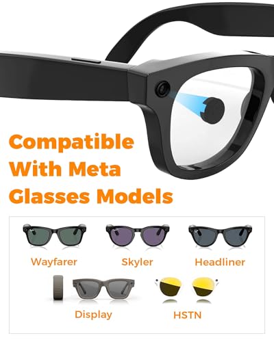 Image of 10Pcs Glasses Light Cover, Smart Glasses Accessories, Privacy Protection Cover for Smart Eyewear, Suitable for Use When Privacy Desired