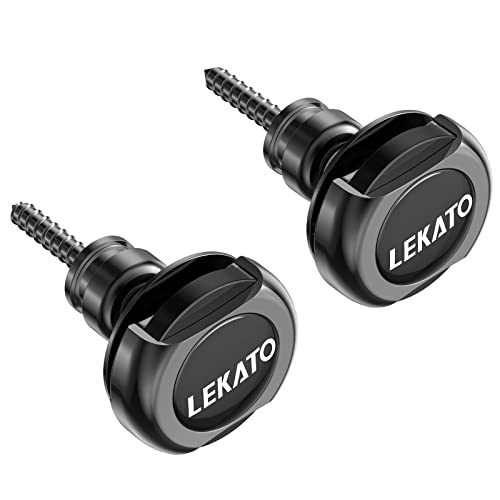 LEKATO Bass Guitar Strap Locks Quick Release Set