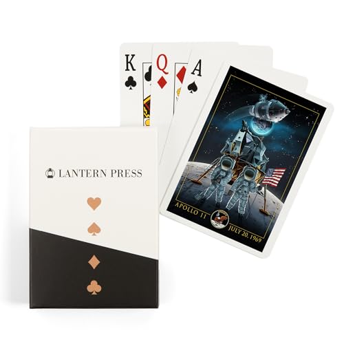 Lantern Press Apollo 11, Naipes Póker 52 cartas