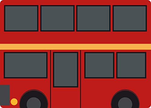 OMP76 �I���W�i�� �}�E�X�p�b�h ��K���o�X�� Double decker bus 210×150�o