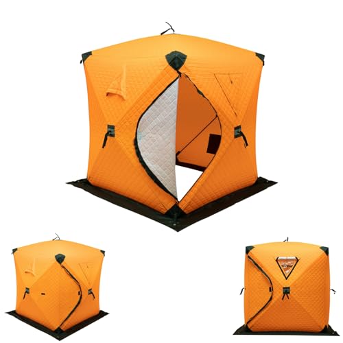 Carpa para pesca en hielo, 1-2 personas, portátil miniatura 1