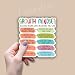 (3pcs) Growth Mindset Success Begins with Believing You Can Sticker Funny Motivational Sayings Inspirational Quotes Vinyl Decal for Tumbler Laptop Car Water Bottles Books Phone - Size 3x2.9