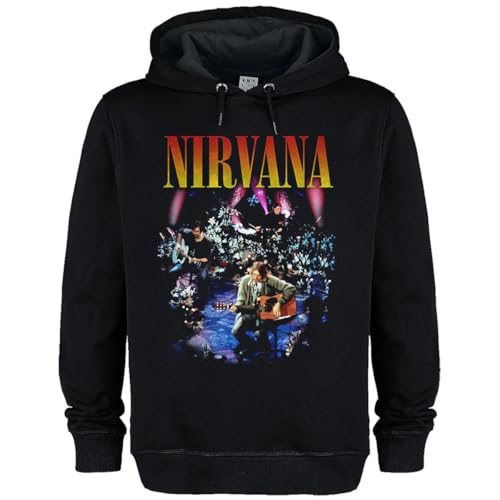 Sweat à Capuche Live in New York Amplified Noir pour Adulte Taille M