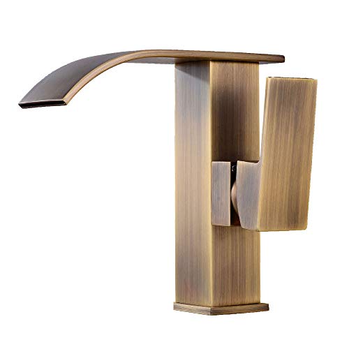 Robinet mitigeur de salle de bain cascade contre les éclaboussures - 4