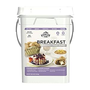Augason Farms Frühstück Notfall Lebensmittel Eimer