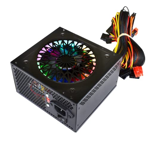 ITek Netzteil 600W – 80 Plus Bronze, Semi-modular, Mit 120mm HDB-Lüfter, Aktivem PFC & DC/DC-Schaltung