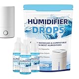 Detergente umidificatore – 30 ml, soluzione naturale, anticalcare ecologico, detergente universale per la casa, purificatore d'aria, diffusore, acquario, acquario, acquario, acquario, casa, ufficio