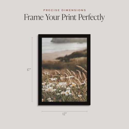 Image of Americanflat 12x17 Picture Frame - Engineered Wood - Black
