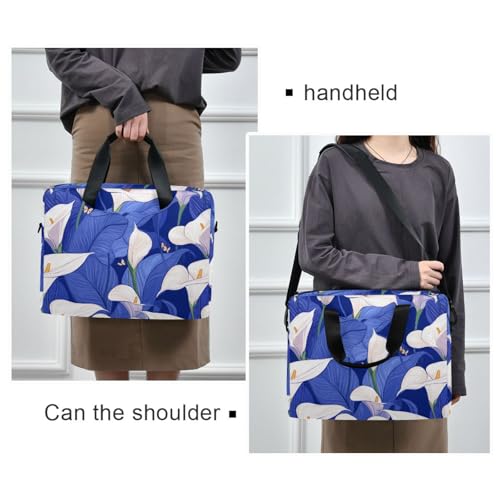 Funda para Laptop 15.6" Azul con Asa y Correa Ajustable miniatura 2