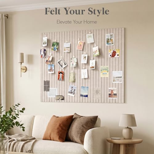 Lifewit Large Felt Bulletin Board with Self-Adhesive 36" x 24"- 6 Pack - Image 5