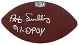 Pat Swilling Signed Wilson Limited Full Size NFL Football w/91 DPOY - Autographed Footballs