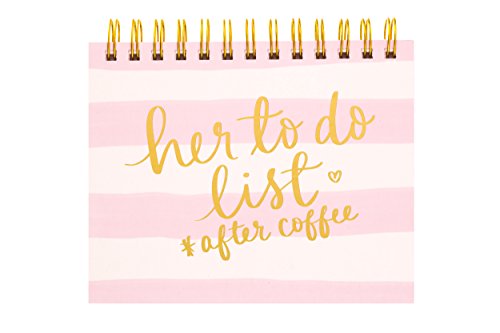 Eccolo Spiral Planner Pad, Notes and To-Do List, Dayna Lee Collection 