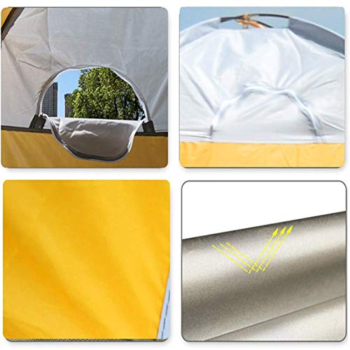 Tente de douche de camping portable pliante sous forme d'auvent de toilette de voyage