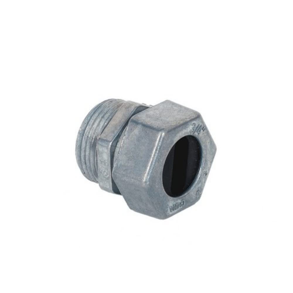 Morris 15387 Under-Ground Feed UF to Box Connector, Zinc Die Cast, 14/3, 12/3, 10/3, 8/2 Cable Size, 3/4